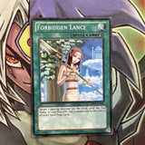 BP01-EN084 Forbidden Lance Starfoil Unlimited Edition NM Yugioh Card