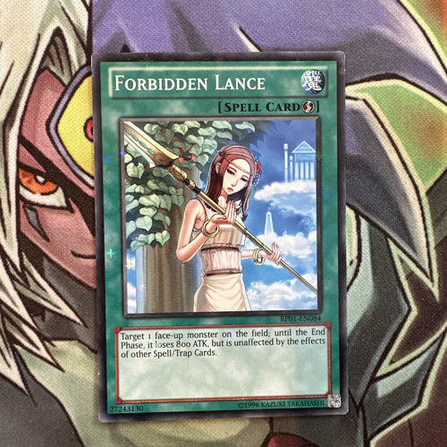 BP01-EN084 Forbidden Lance Starfoil Unlimited Edition NM Yugioh Card