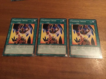 AP06-EN024 3x THUNDER CRASH YuGiOh EX