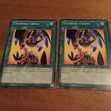 AP06-EN024 3x THUNDER CRASH YuGiOh EX