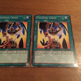 AP06-EN024 3x THUNDER CRASH YuGiOh EX