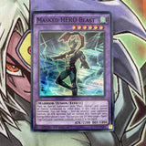 RATE-ENSE2 Masked Hero Blast Super Rare 1st Edition NM Yugioh Card