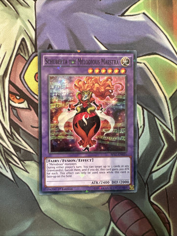 SP17-EN035 Schuberta The Melodious Maestra Starfoil 1st Edition NM Yugioh Card