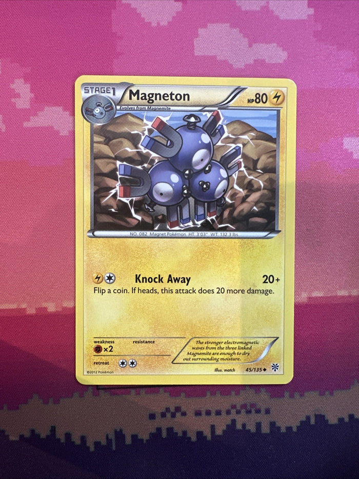 Pokemon Card Magneton Plasma Storm Uncommon 45/135 Near Mint