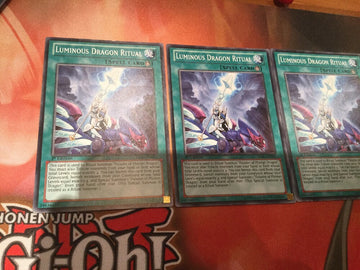 LVAL-EN062 Yugioh Cards - 3x Luminous Dragon Ritual - Common - 1st Edition (back)