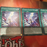 LVAL-EN062 Yugioh Cards - 3x Luminous Dragon Ritual - Common - 1st Edition