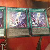 LVAL-EN062 Yugioh Cards - 3x Luminous Dragon Ritual - Common - 1st Edition