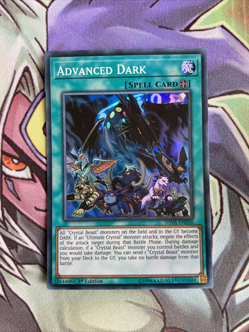 SHVA-EN056 Advanced Dark Super Rare 1st Edition NM Yugioh Card