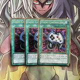 GLD3-EN043 x3 Enemy Controller Gold Rare Excellent Condition Yugioh