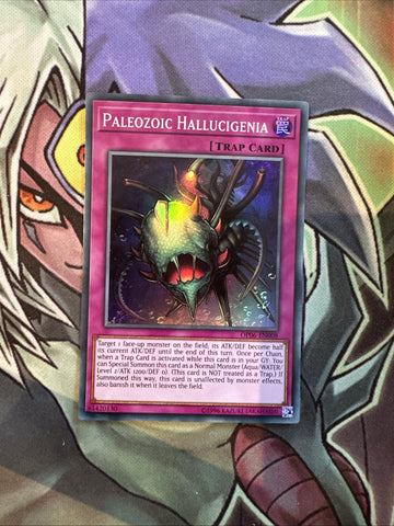 OP06-EN008 Paleozoic Hallucigenia Super Rare Unl Edition NM Yugioh Card