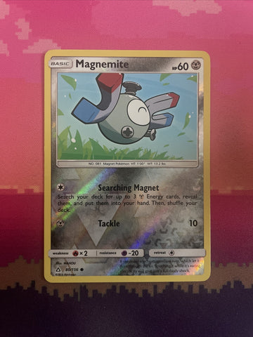 Pokemon Card Magnemite Ultra Prism Reverse Holo Common 80/156 NM