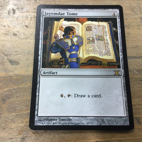 Jayemdae Tome - Tenth Edition Excellent Magic MTG