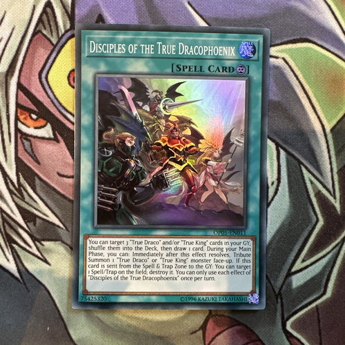 OP05-EN011 Disciples Of The True Dracophoenix Super Rare Unl Edition NM Yugioh