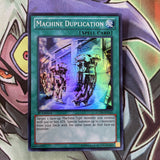 LCYW-EN145 Machine Duplication Super Rare 1st Edition NM Yugioh Card