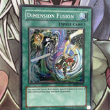 DR2-EN095 Dimension Fusion Super Rare Unl Edition NM Yugioh Card