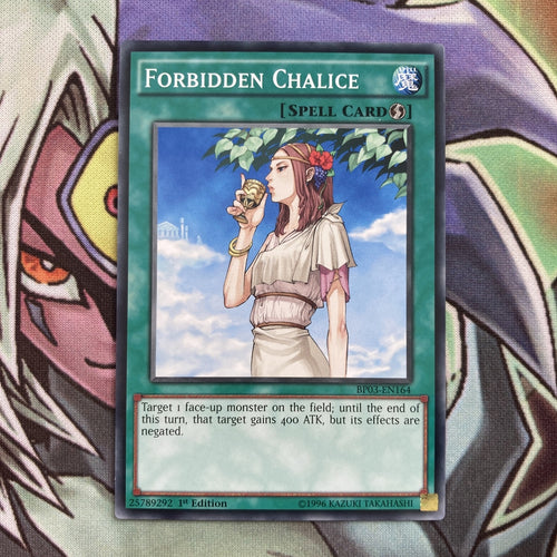 BP03-EN164 Forbidden Chalice Common 1st Edition NM Yugioh Card