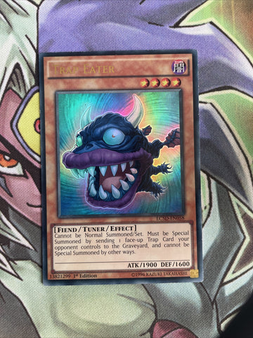 LC5D-EN058 Trap Eater Ultra Rare 1st Edition NM Yugioh Card