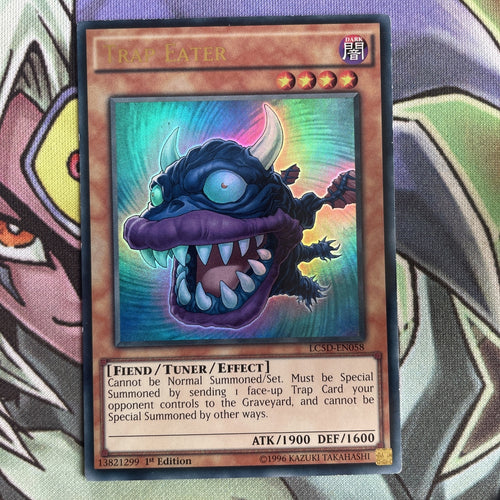 LC5D-EN058 Trap Eater Ultra Rare 1st Edition NM Yugioh Card