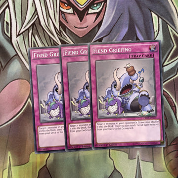 CROS-EN076 x3 Fiend Griefing Common Excellent Condition Yugioh
