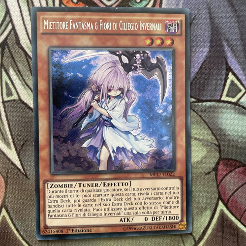 MP17-IT022 Ghost Reaper Winter Cherries Secret Rare ITALIAN NM Yugioh Card