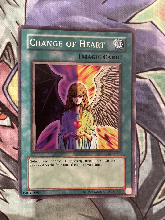 SDP-030 Change Of Heart Common Varying Editions Excellent Yugioh Card