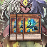 GFP2-EN107 x3 Deskbot 001 Ultra Rare Excellent Condition Yugioh