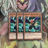 LED3-EN029 x3 Blackwing - Bora the Spear Common Excellent Condition Yugioh