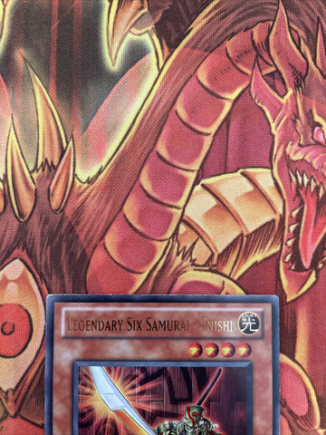 STOR-EN021 Yugioh Legendary Six Samurai Enishi Ultra Rare 1st edition (back)