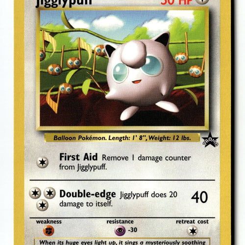 Pokemon Card Jigglypuff LP WoTC Promo 07/53