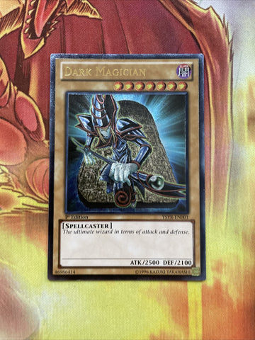 YSYR-EN001 Yu-Gi-Oh Dark Magician Ultimate Rare 1st Ed LP Yugioh