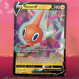 Pokemon Card Rotom V 058/196 Lost Origin NM