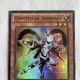 YUGIOH Constellar Sheratan Super Rare 1st Edition Near Mint HA07-EN005