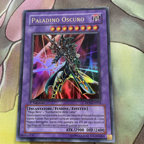 DPYG-IT016 Yugioh Dark Paladin Ultra Rare 1st Edition Light Play ITALIAN