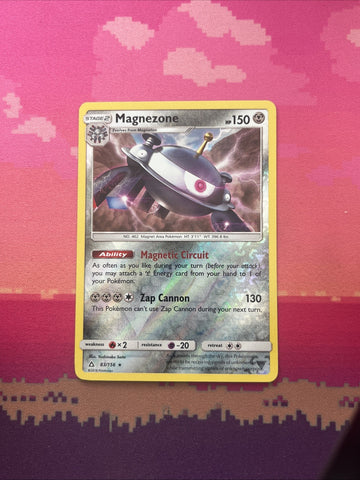 Pokemon Card Magnezone Ultra Prism Reverse Holo Rare 83/156 Near Mint