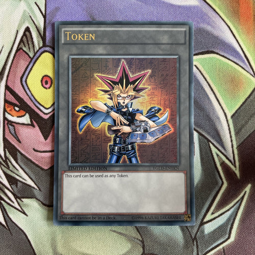 YGLD-ENTKN Token Yami Yugi Limited Edition NM Yugioh Card