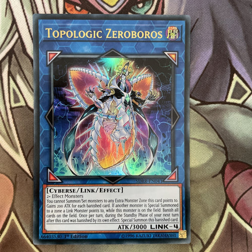 SDRR-EN041 Topologic Zeroboros Ultra Rare 1st Edition NM Yugioh