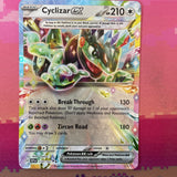 Pokemon Card Cyclizar ex 159/191 Double Rare Surging Sparks NM