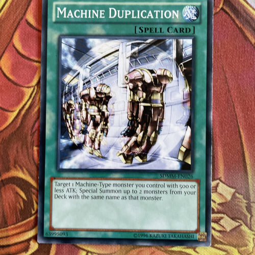 SDMM-EN026 Machine Duplication Common unl Edition Yugioh Card NM