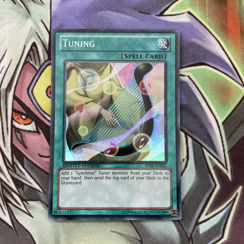 SHSP-ENSE2 Tuning Super Rare 1st Edition NM Yugioh Card