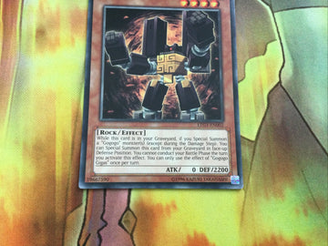 LTGY-EN002 Gogogo Gigas Rare Unlimited Edition Mint YuGiOh Card (back)