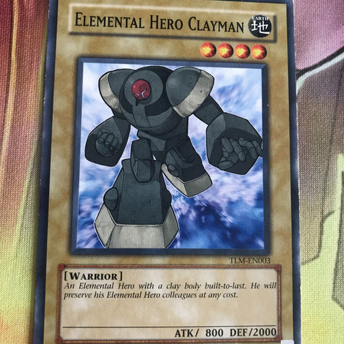 TLM-EN003 Elemental Hero Clayman Common 1st Edition YuGiOh See o