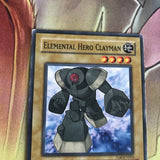 TLM-EN003 Elemental Hero Clayman Common 1st Edition YuGiOh See o