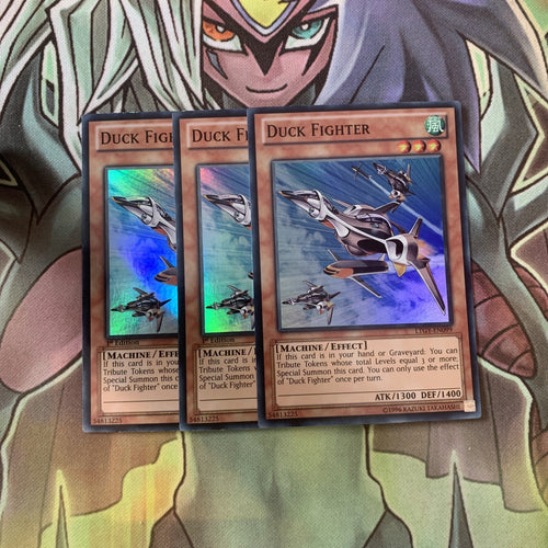 LTGY-EN099 x3 Duck Fighter Super Rare Excellent Condition Yugioh