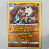 Pokemon Card Rockruff McDonald's 2018 Reverse Holo FRENCH 25/40 Light Play