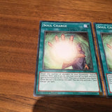 SR01-EN033 2x Soul Charge 1st Edition YuGiOh Card!
