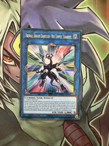 MAZE-EN028 Firewall Dragon Darkfluid - Neo Tempest Terahertz 1st Ed NM Yugioh