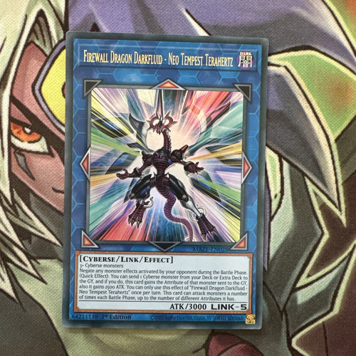 MAZE-EN028 Firewall Dragon Darkfluid - Neo Tempest Terahertz 1st Ed NM Yugioh