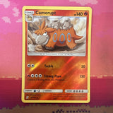 Pokemon Card Camerupt Unified Minds Reverse Holo Rare 24/236 Near Mint
