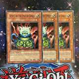 IOC-009 x3 Spirit Of The Pot Of Greed Common Playset Yugioh