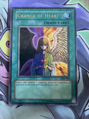 MRD-060 Change Of Heart Ultra Rare HP Condition Yugioh Card (1)